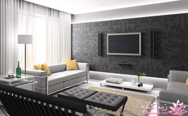 دکوراسیون داخلی با تم مشکی